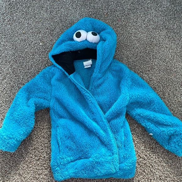 Other - Cookie Monster 5t Zip Up Jacket